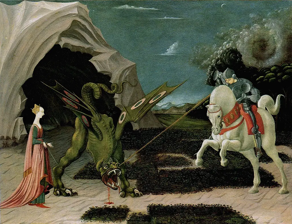 Saint George and the Dragon Paolo Uccello